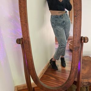 Vintage acid wash CHIC highrise jeans